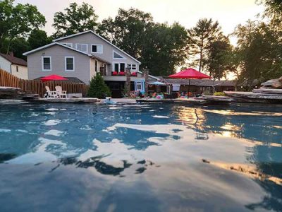 Residential Outdoor Pool Construction